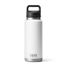 YETI Rambler 36 oz Vacuum Insulated Stainless Steel Bottle White Chug cordless