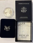 1998-P American Silver Eagle 1 oz Proof Coin Box and COA