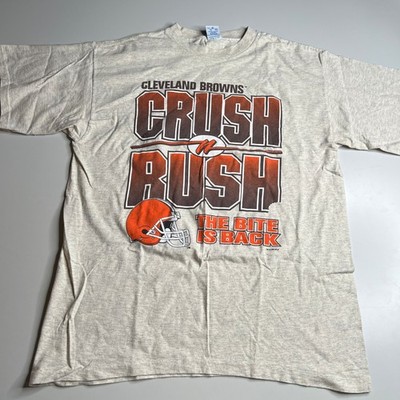 Vintage 1993 Cleveland Browns Crush N Rush T-Shirt Salem Sportswear XL USA