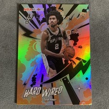 2025-26 Topps NBA Hoops Dylan Harper Hardwired ORANGE SP! RC #HW-22