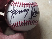 VTG 1996 SIGNED LENNY RANDLE BASEBALL CONTROVERSIAL PLAYER SIGNED MVP 1996 AUTHE