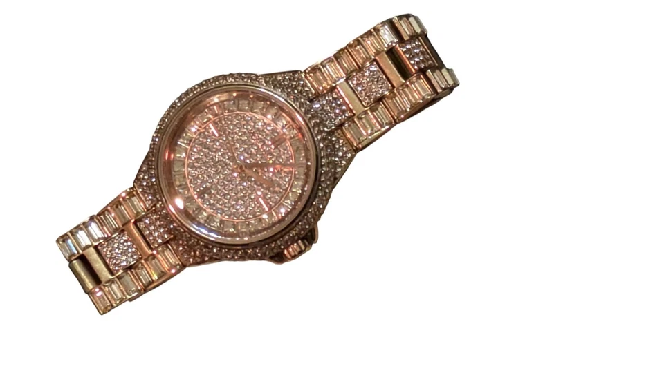 Reloj Michael Kors para mujer tono dorado de acero inoxidable MK5948 con etiqueta/caja de papel Foto 3 de 4