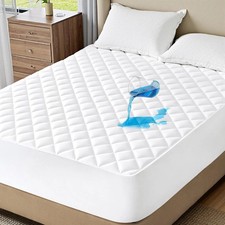 100 Waterproof Mattress Protector Mattress Pad Quilted Mattress Cover