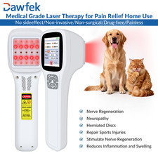 4 Wavelength Cold Laser Therapy Device For Cats Dogs Wound Healing Pain Relief
