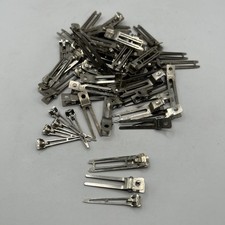 60 Vintage Metal Hair Clips