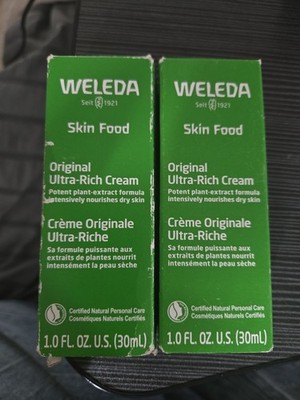 2PK Weleda Skin Food Original Ultra-Rich Cream ~ 1 FL OZ Each ~ EXP 11/26+ ~ NEW