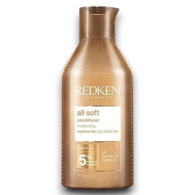 Redken All Soft Conditioner For Dry/Brittle Hair Intense Softness 10.1 oz NEW