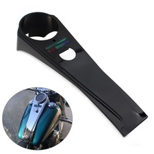 Black Long Rider Style Dash Panel For Harley Softail Custom FXSTC FXDG FXDWG FX