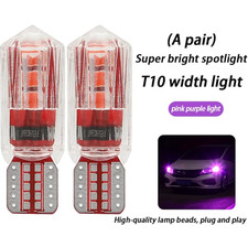 1 Pair T10 Led Car Light Bulbs Super Bright Exterior Running Lights 12v - New 1 Pair T10 Led Car Light Bulbs Super Bright Exterior Running Lights 12v - New