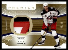2020-21 Upper Deck Premier Attractions Patch Seth Jones 25/35 #PA-SJ