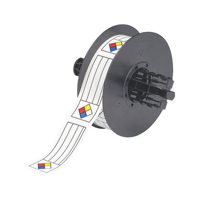 BRADY B30-246-595-NFR RTK Label,Red/Yellow/Blue/White,1.125 In 6XGZ1