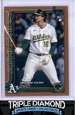 2025 Topps Update Nick Kurtz Rookie RC Gold #0713/2025 Oakland A's Z972