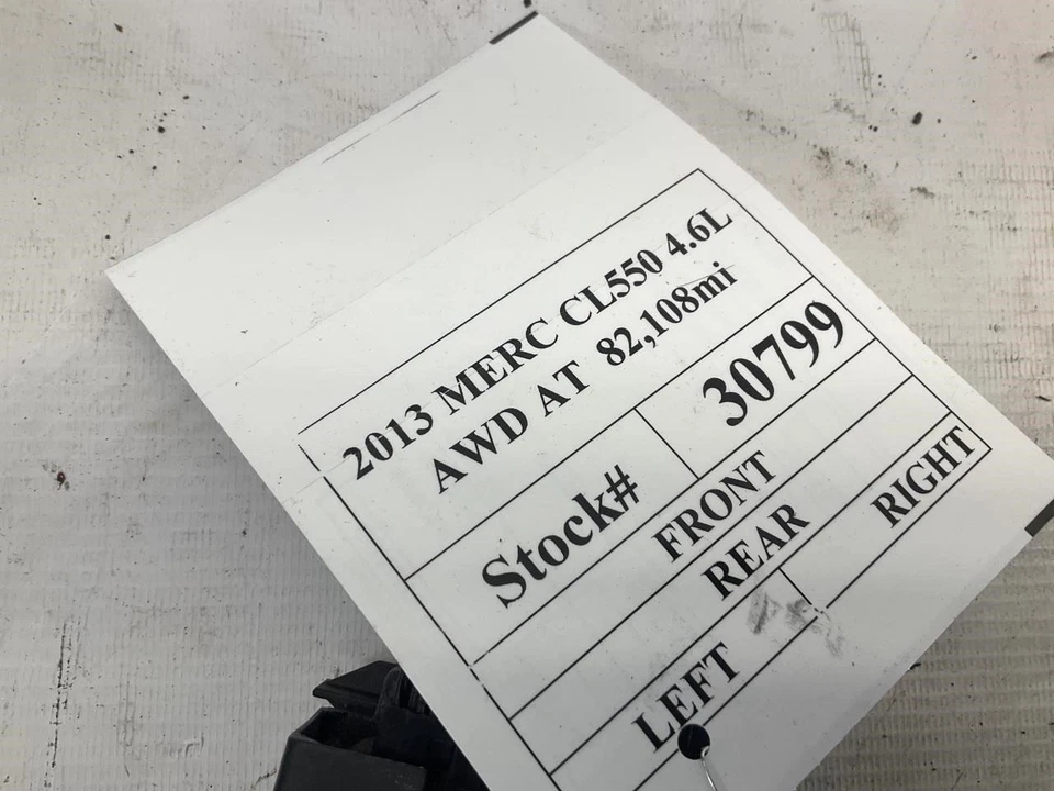 07-14 Mercedes-Benz CL550 W216 Calentador Ventilador Motor P Foto 3 de 4