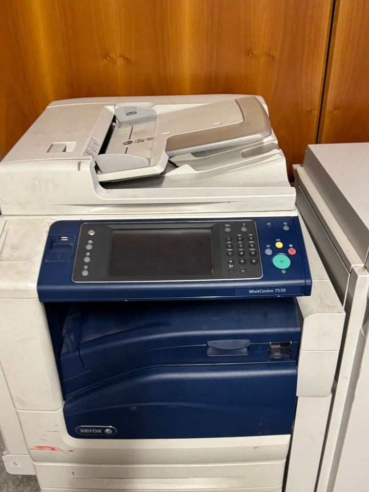 Xerox WorkCentre 7530 Multifunzione Laser Colori A3 30ppm Duplex - Non Testata - Immagine 3 di 4