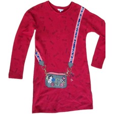 Marc Jacobs "Little MarcJacobs" Red LS Tunic Shirt. "Gimmie" Graphic. Kids 12