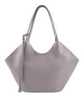 Fredsbruder My Bestie Tulip Shopper Shopper Tasche Warm Grey Taupe Neu