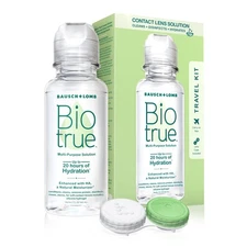 Biotrue Contact Solution, Multi-Purpose Solution with Lens Case, Cleans,...