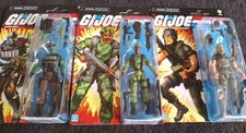 GI Joe Classified RETRO 3 Figures  STALKER BEACH HEAD  ROCK & ROLL NEW