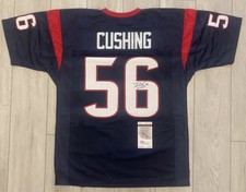 Brain Cushing #56 Autographed Jersey Houston Texans  COA by JSA