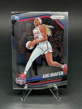 2025 Panini Prizm WNBA KIKI IRIAFEN RC ROOKIE #72 Base Card MYSTICS - Free Ship