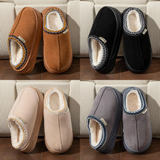 Winter Women  s Fuzzy Slippers Boots Soft Anti-Slip Warm Indoor Outdoor Shoes