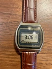 Vintage Timex  K Cell Gold Digital Watch 39 T, New Band, New Battery