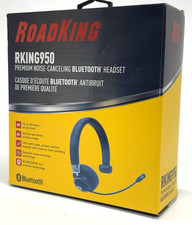 Pre-Owned RoadKing RKING950 Premium Noise Canceling Bluetooth Headset - Black