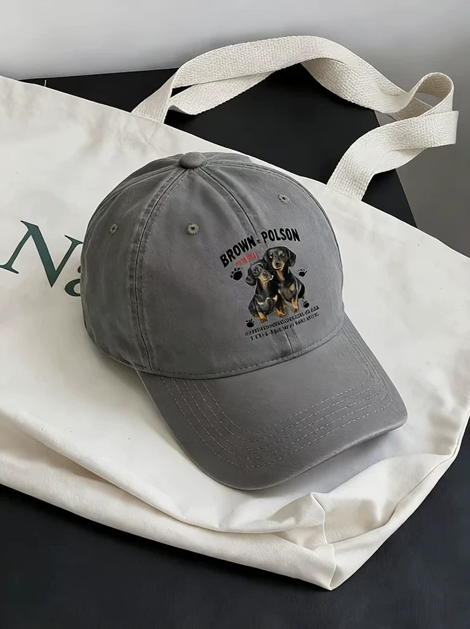 Personalized Pet Baseball Cap with Your Pet Photo, Adjustable & Sun Protection image 4