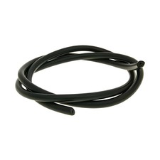 Ignition cable 7mm black - 1m for scooter, motorcycle