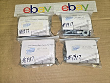 Paquete de herrajes para valla Qwik trasera para estante de paletas 1-1/2" desplazado con instrucciones