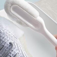 1Pc Multifunctional Shoe Brush Brush Washing Tool White Wool Brush Shoes Brush