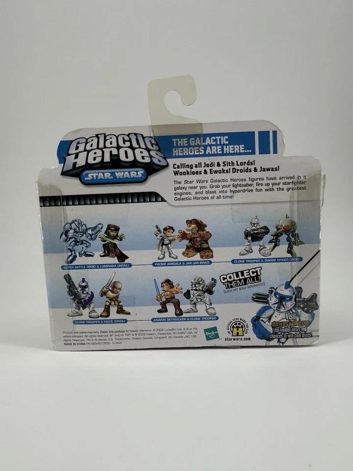 Star Wars Galactic Heroes Super Battle Droid y Luminara Unduli Foto 3 de 4
