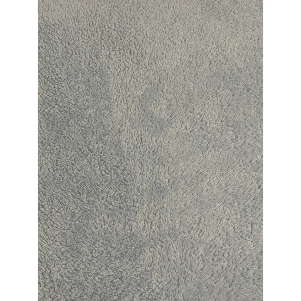 Manta azul bebé Hudson felpa gruesa adorno satinado polar niño Foto 3 de 4