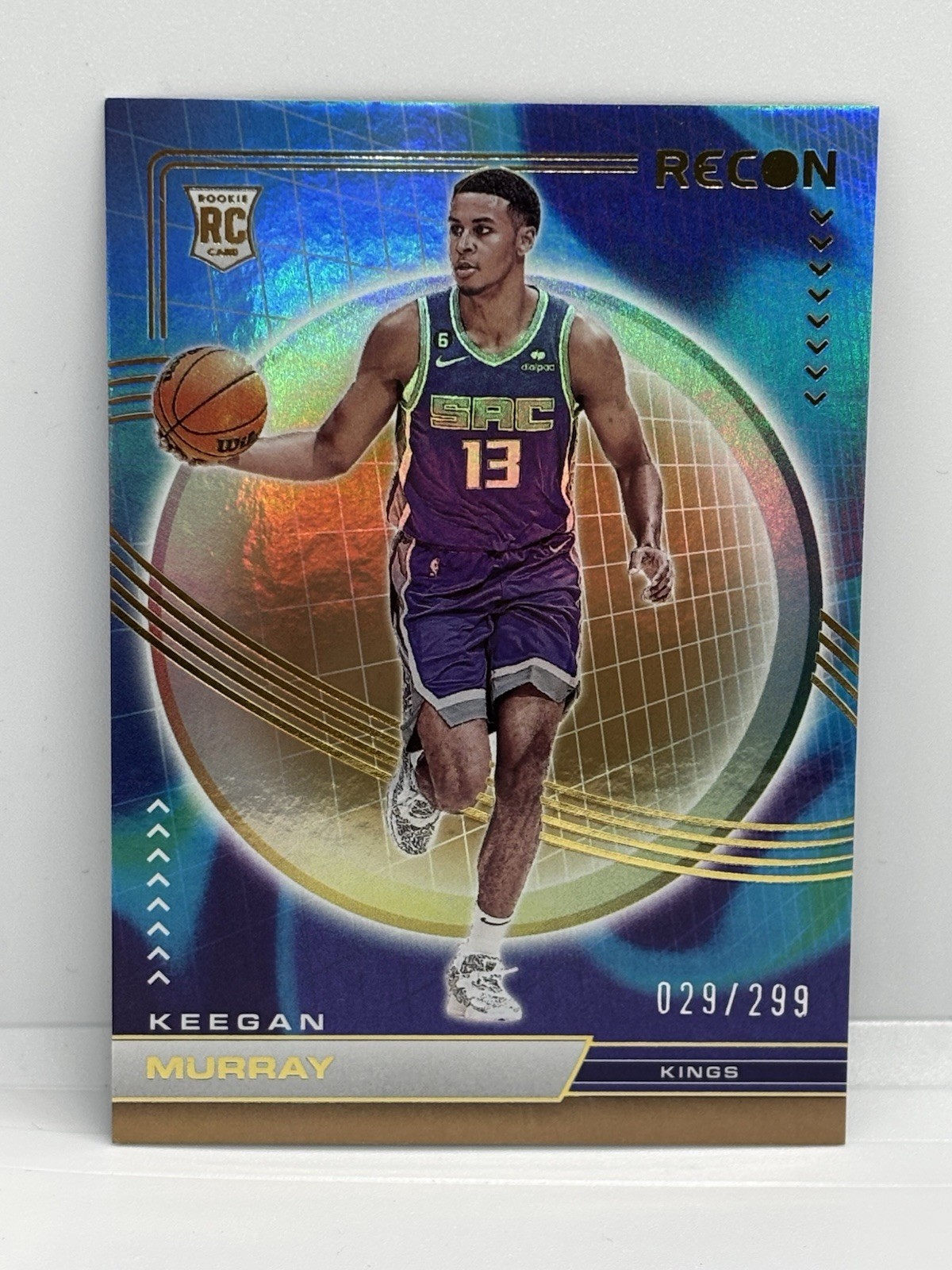 2022-23 Panini Recon Rookies Holo Bronze /299 Keegan Murray #202