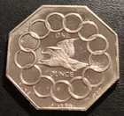 Vintage, 1973, 200 Years Of Liberty, Lombardo Mint, 1 Troy Oz .999 Fine Silver.