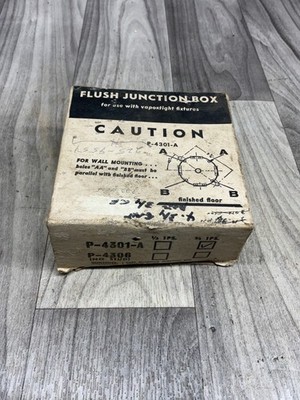 P-4301-A mcPhilben Lighting  Flush Junction Box #4024G20