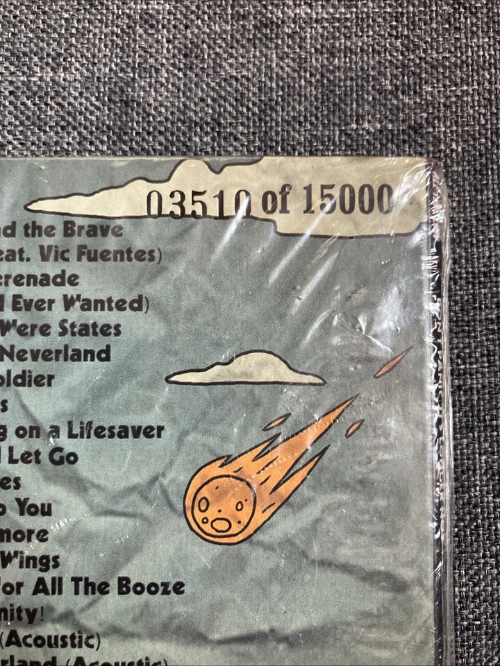 (3510 OF 15000) ALL TIME LOW DONT PANIC ITS LONGER NOW RARE LIMITED EDITION OOP - Image 2 of 4