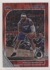 2019-20 Panini NBA Hoops Premium Stock Red Flash Prizm Marcus Morris Sr #261 0b3