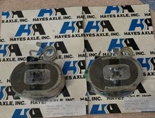 2 Hayes Axle Inc Electric Trailer Brake Grooved Magnet Kits 10 M123 Nos