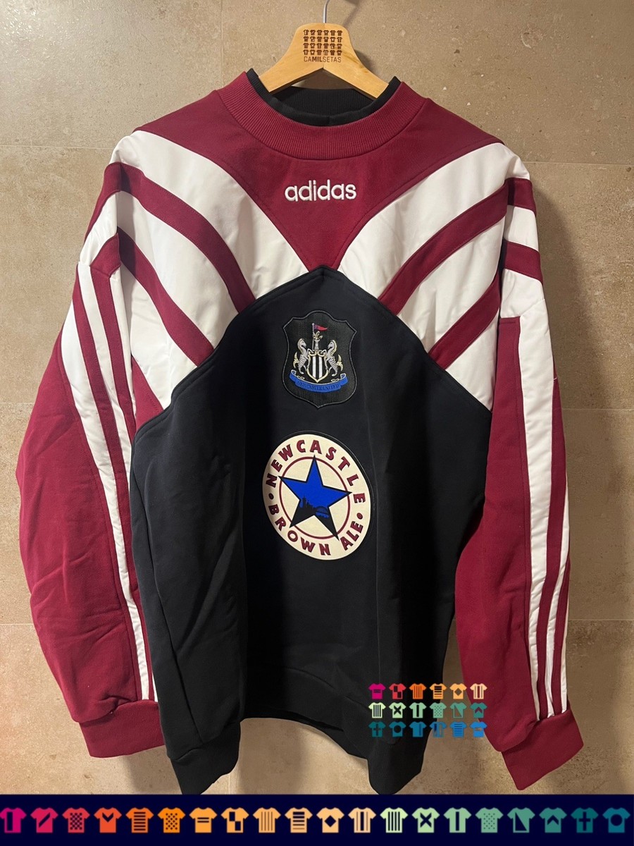 90s adidas ニューカッスル サッカーシャツ Reissue 95/96 adidas Original NEWCASTLE TOP - Size L | eBay