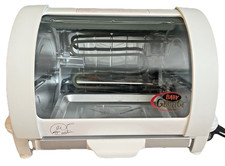 Rôtissoire George Foreman Baby George White GR59A - Neuve Avec Accessoires (Basket, Fourchette)