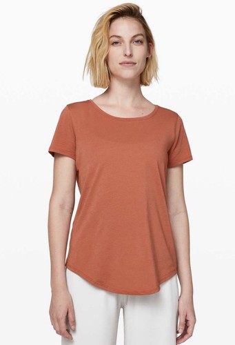 Lululemon Love Crew Ill Canyon Rock Women’s Size 10 Pima Cotton
