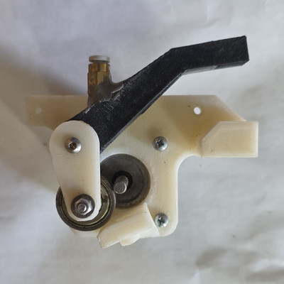 Minebea 17PM-K402-P4V Stepper Motor w/ Lever Assembly Nominal DC 4V