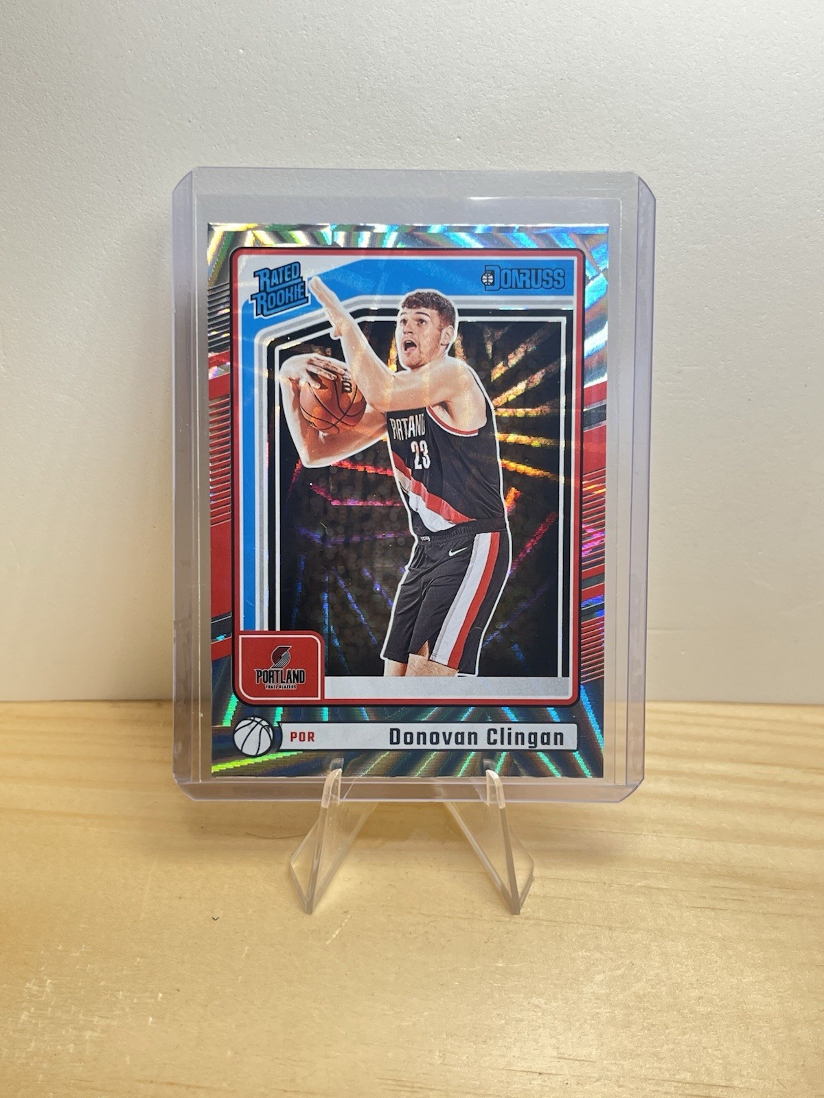 2024-24 Donovan Clingan (RC) Panini Donruss Wedge SP #223