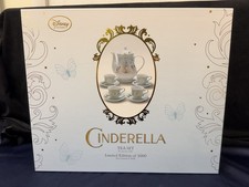Cinderella Disney Store Exclusive Porcelain Tea Set Limited to 3000 NIB