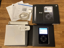 Apple iPod 5th Gen (5.5) 30GB Black - Boxed - Matching Serials - Wolfson DAC