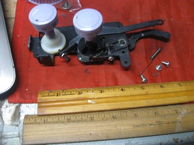 JANOME JUNO 3434D  SERGER  Sewing Machine REAR ADJUSTMENT KNOBS DIALS