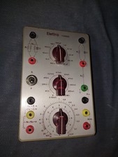 Radio Scuola Elettra Torino ProvaComponenti a Sostituzione Strumento Vintage