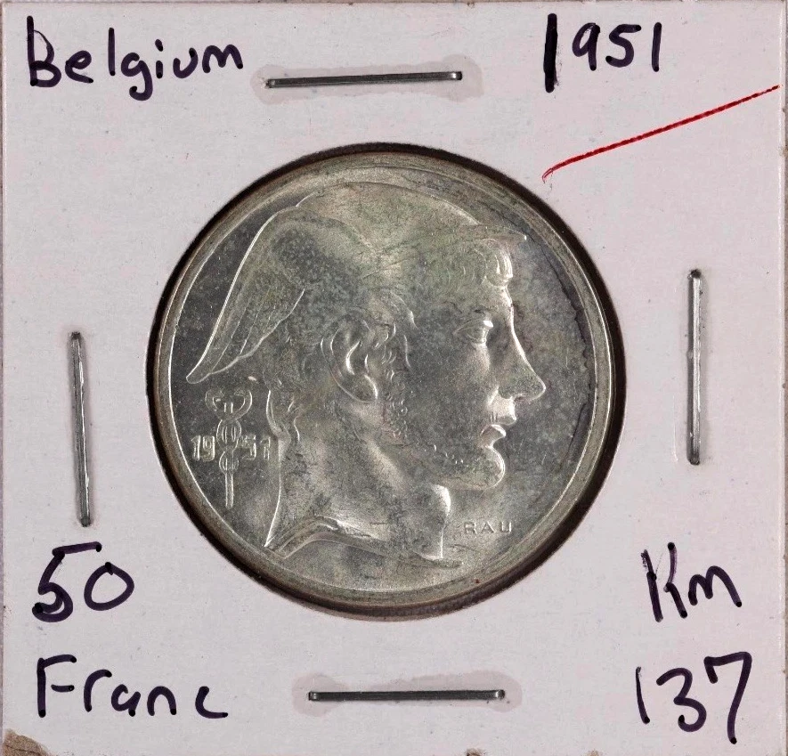 1951 Belgian Coins for sale | eBay