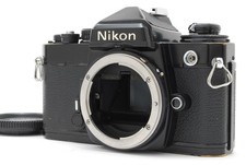 Nikon FE Black 35mm SLR Film Camera Body ALL Works  Near MINT From JAPAN